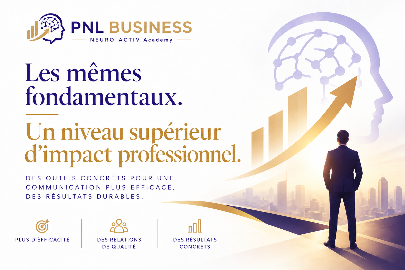 PNL Business — Les mêmes fondamentaux, un niveau supérieur d'impact professionnel